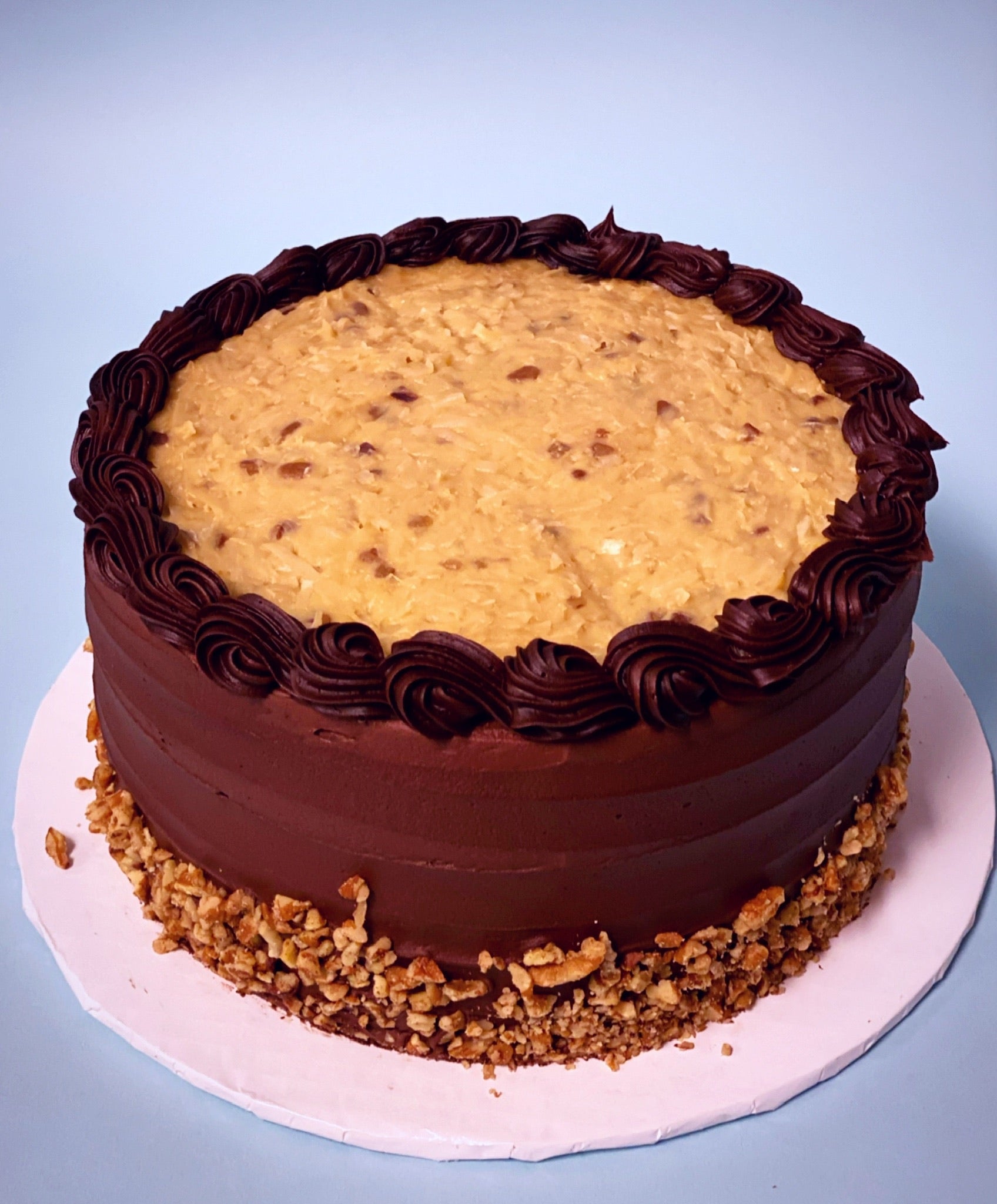 Sky High German Chocolate Cake | MrFood.com